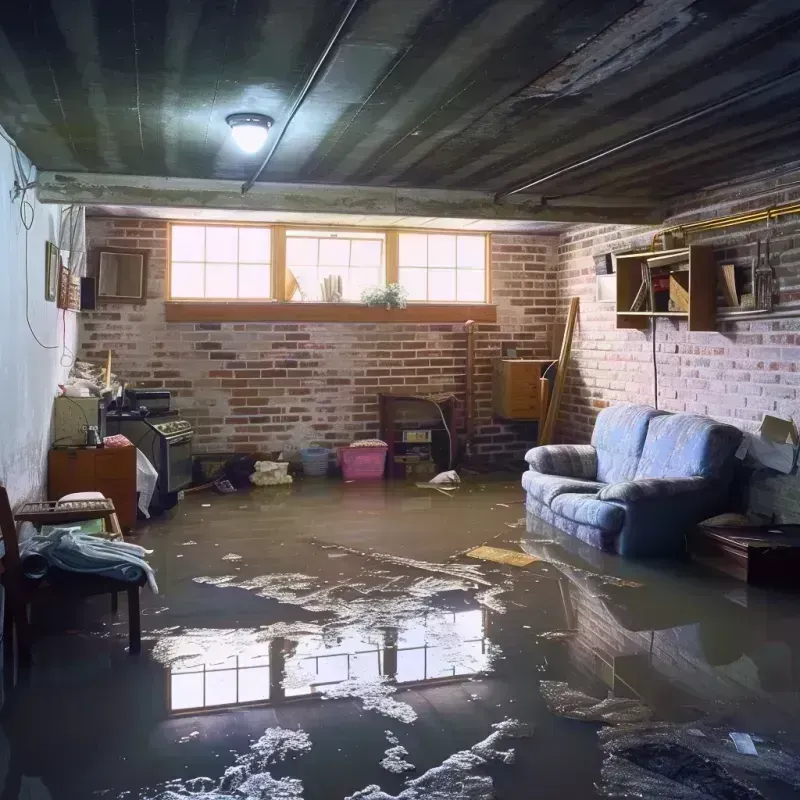 Flooded Basement Cleanup in King, WI